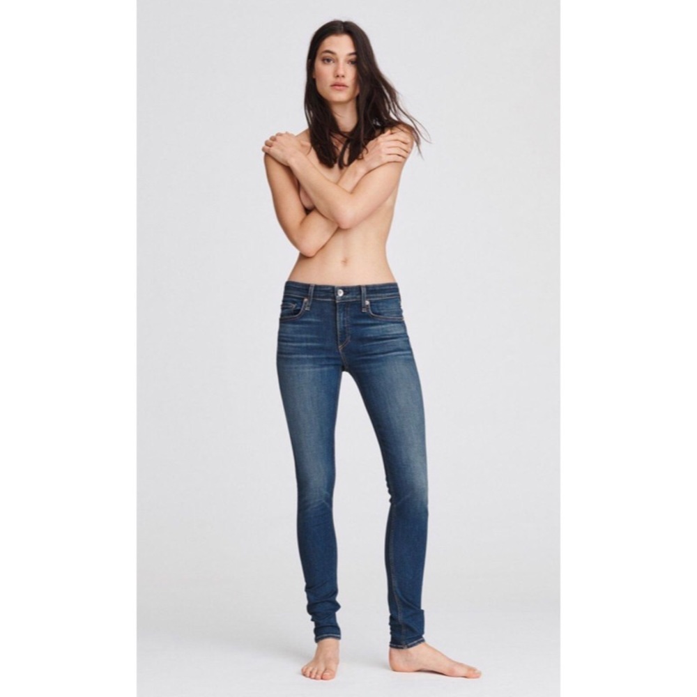 rag & bone Cate Mid Rise Skinny Jean in Stevie
